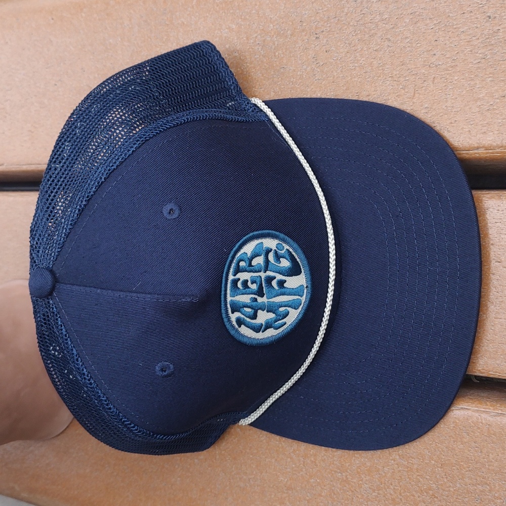 14er Mfg. Stitched Patch Trucker Mesh Snapback Ha… - image 1